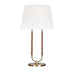 Myhouse Lighting Visual Comfort Studio - LT1021TWB1 - One Light Table Lamp - Katie - Time Worn Brass