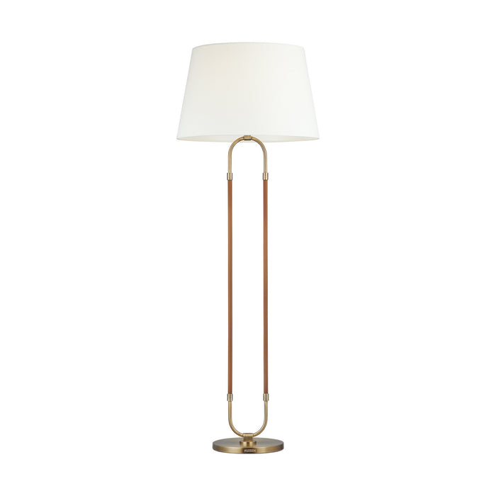 Myhouse Lighting Visual Comfort Studio - LT1031TWB1 - One Light Floor Lamp - Katie - Time Worn Brass