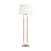 Myhouse Lighting Visual Comfort Studio - LT1031TWB1 - One Light Floor Lamp - Katie - Time Worn Brass