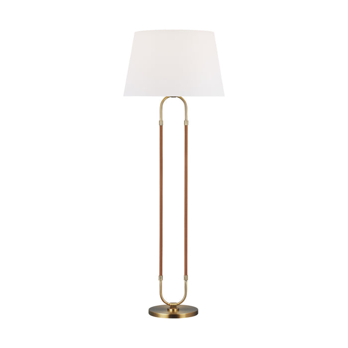 Myhouse Lighting Visual Comfort Studio - LT1031TWB1 - One Light Floor Lamp - Katie - Time Worn Brass