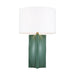 Myhouse Lighting Visual Comfort Studio - LT1081GRC1 - One Light Table Lamp - William - Matte Green