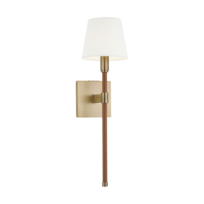 Myhouse Lighting Visual Comfort Studio - LW1011TWB - One Light Wall Sconce - Katie - Time Worn Brass