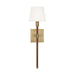 Myhouse Lighting Visual Comfort Studio - LW1011TWB - One Light Wall Sconce - Katie - Time Worn Brass