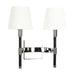 Myhouse Lighting Visual Comfort Studio - LW1022PN - Two Light Wall Sconce - Katie - Polished Nickel