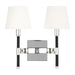 Myhouse Lighting Visual Comfort Studio - LW1022PN - Two Light Wall Sconce - Katie - Polished Nickel