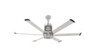 Myhouse Lighting Big Ass Fans - MK-I61-051806A727I06 - 60"Ceiling Fan - i6 - Brushed Silver