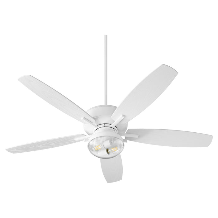 Myhouse Lighting Quorum - 170525-8 - 52"Patio Fan - Breeze Patio - Studio White Studio White