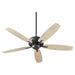 Myhouse Lighting Quorum - 17052-69 - 52"Patio Fan - Breeze Patio - Textured Black