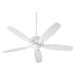 Myhouse Lighting Quorum - 17052-8 - 52"Patio Fan - Breeze Patio - Studio White