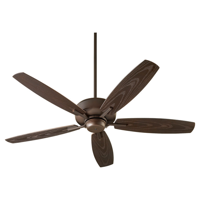 Myhouse Lighting Quorum - 17052-86 - 52"Patio Fan - Breeze Patio - Oiled Bronze