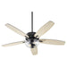 Myhouse Lighting Quorum - 7052-269 - 52"Ceiling Fan - Breeze - Textured Black