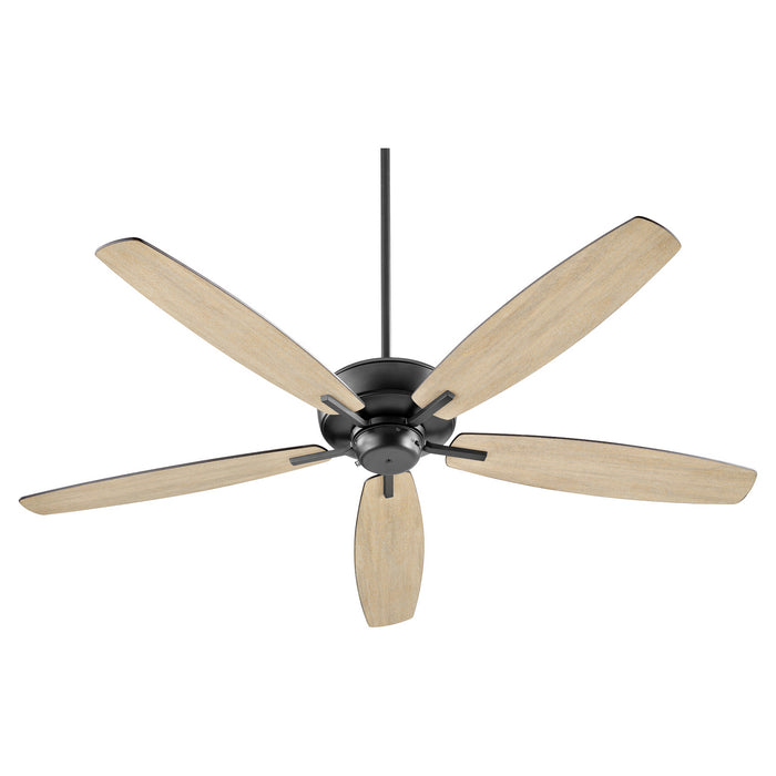 Myhouse Lighting Quorum - 7060-69 - 60"Ceiling Fan - Breeze 60" - Textured Black