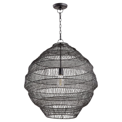 Myhouse Lighting Quorum - 832-23-93 - One Light Pendant - Artisan Pendants - Charcoal