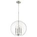 Myhouse Lighting Quorum - 873-4-65 - Four Light Pendant - 873 Globe Pendants - Satin Nickel