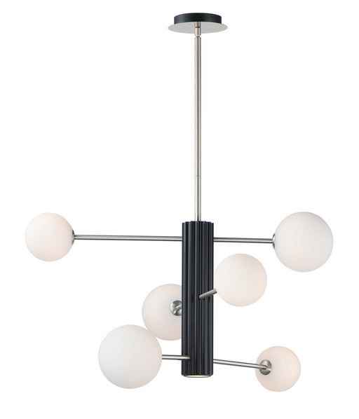 Myhouse Lighting ET2 - E24064-92BKSN - LED Pendant - Cog - Black / Satin Nickel