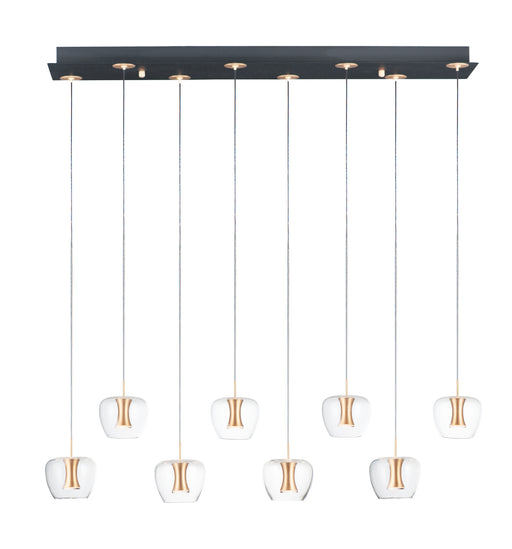 Myhouse Lighting ET2 - E24165-18BKGLD - LED Pendant - Newton - Black / Gold