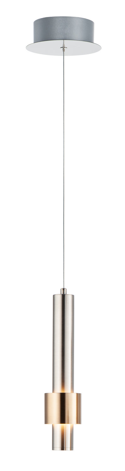 Myhouse Lighting ET2 - E24751-SNSBR - LED Pendant - Reveal - Satin Nickel / Satin Brass