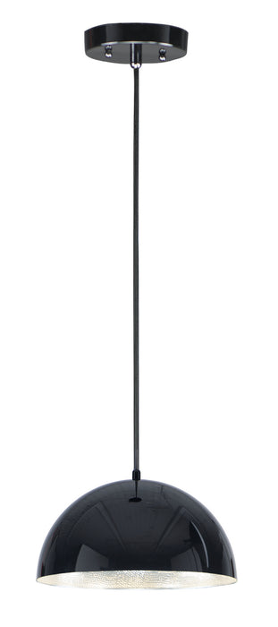 Myhouse Lighting ET2 - E24902-GBAL - LED Pendant - Hemisphere - Gloss Black / Aluminum