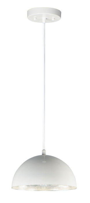 Myhouse Lighting ET2 - E24902-GWAL - LED Pendant - Hemisphere - Gloss White / Aluminum