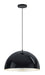 Myhouse Lighting ET2 - E24904-GBAL - LED Pendant - Hemisphere - Gloss Black / Aluminum