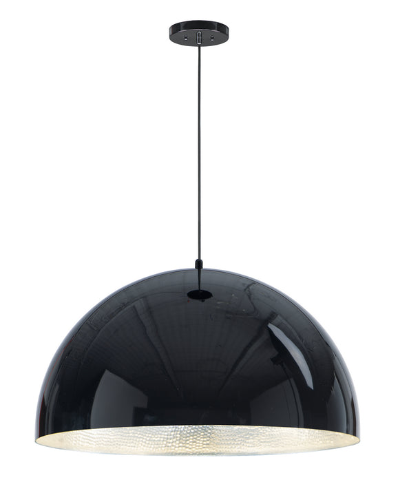 Myhouse Lighting ET2 - E24906-GBAL - LED Pendant - Hemisphere - Gloss Black / Aluminum