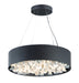 Myhouse Lighting ET2 - E32785-BKAL - LED Pendant - Pipes - Black / Brushed Aluminum