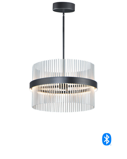 Myhouse Lighting ET2 - E34205-BKSN - LED Pendant - Chimes WiZ - Black / Satin Nickel