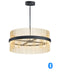 Myhouse Lighting ET2 - E34207-BKSBR - LED Pendant - Chimes WiZ - Black / Satin Brass