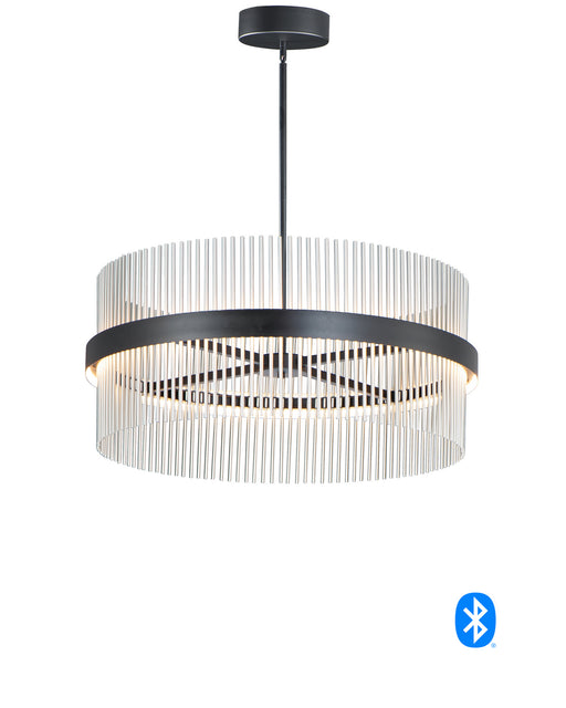 Myhouse Lighting ET2 - E34207-BKSN - LED Pendant - Chimes WiZ - Black / Satin Nickel