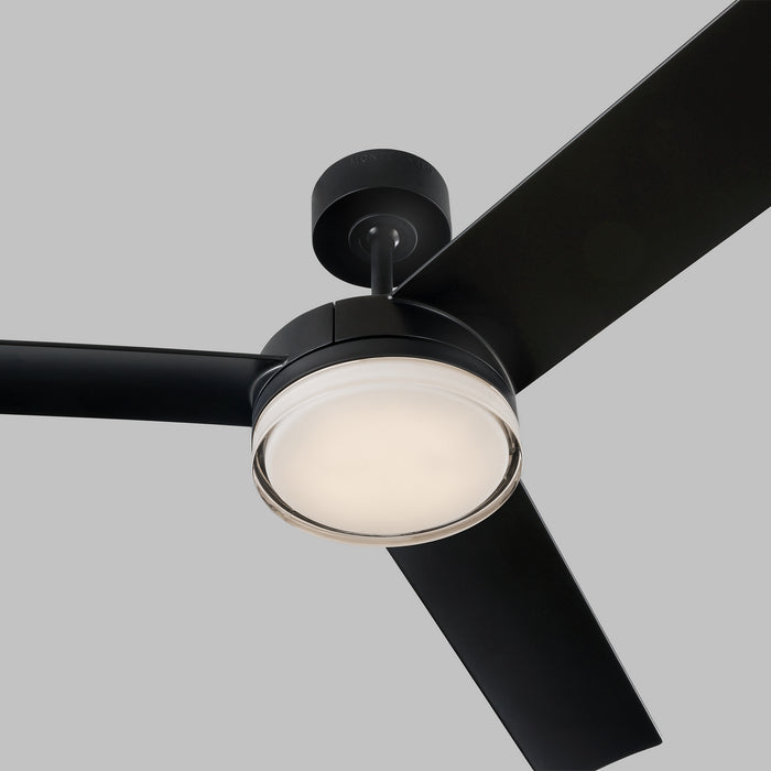 Myhouse Lighting Visual Comfort Fan - 3CQR56MBKD - 56``Ceiling Fan - Cirque 56 - Midnight Black