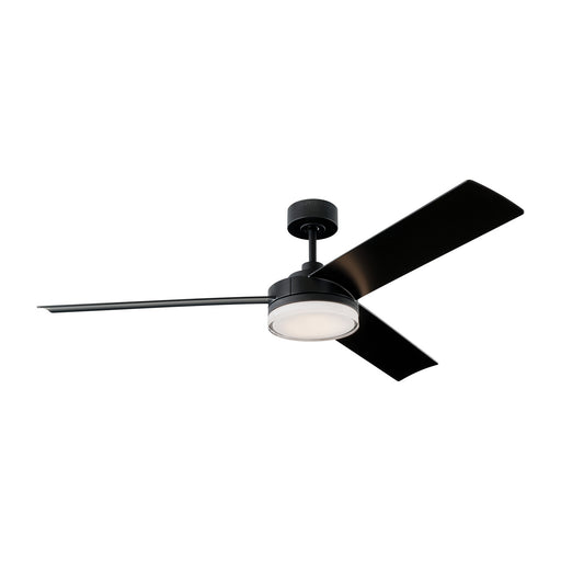 Myhouse Lighting Visual Comfort Fan - 3CQR56MBKD - 56``Ceiling Fan - Cirque 56 - Midnight Black