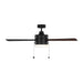 Myhouse Lighting Generation Lighting - 3SY52MBKD - 52"Ceiling Fan - Syrus - Midnight Black