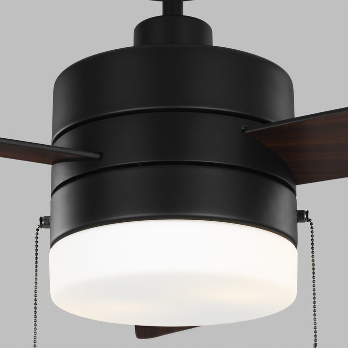 Myhouse Lighting Generation Lighting - 3SY52MBKD - 52"Ceiling Fan - Syrus - Midnight Black