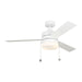 Myhouse Lighting Generation Lighting - 3SY52RZWD - 52"Ceiling Fan - Syrus - Matte White