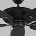 Myhouse Lighting Generation Lighting - 5COM52MBK - 52"Ceiling Fan - Colony - Midnight Black