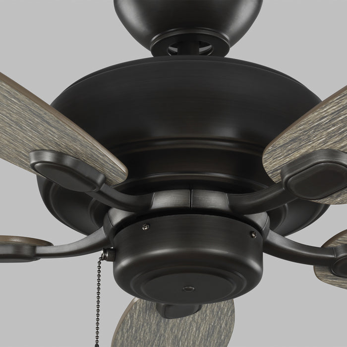 Myhouse Lighting Generation Lighting. - 5CQM44AGP - 44``Ceiling Fan - Centro 44 - Aged Pewter