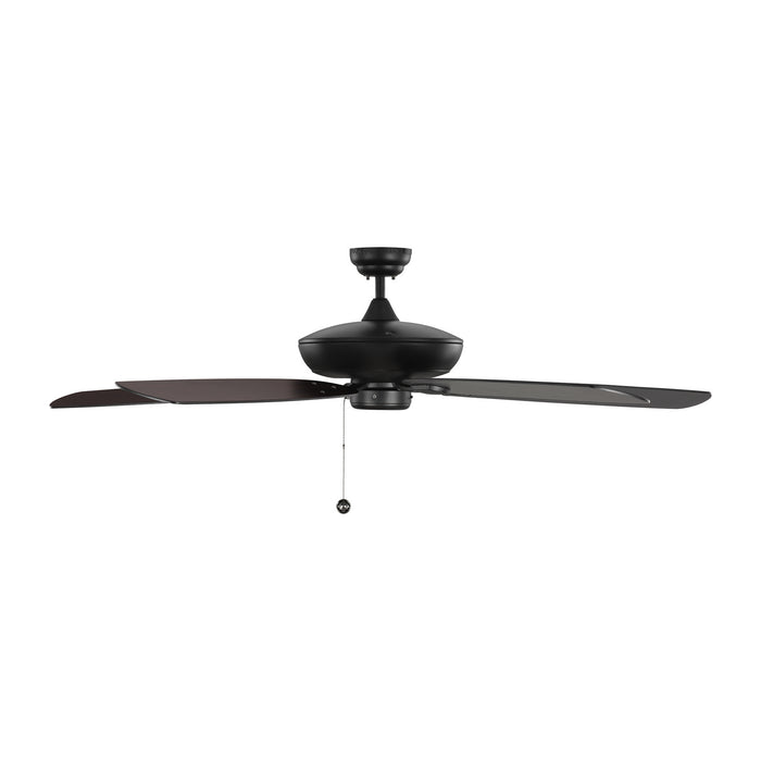 Myhouse Lighting Generation Lighting - 5CSM60MBK - 60"Ceiling Fan - Colony - Midnight Black