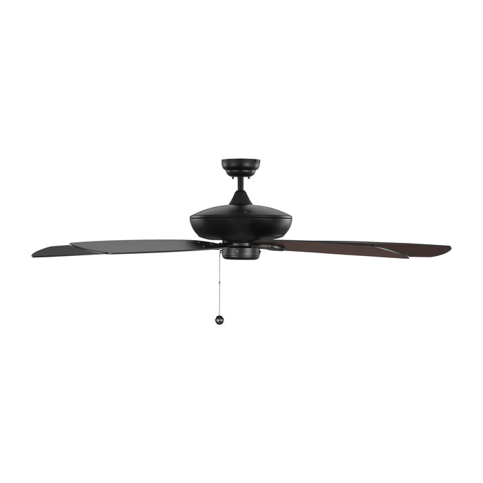 Myhouse Lighting Generation Lighting - 5CSM60MBK - 60"Ceiling Fan - Colony - Midnight Black