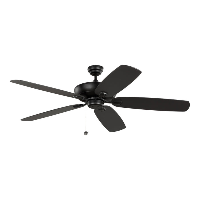 Myhouse Lighting Generation Lighting - 5CSM60MBK - 60"Ceiling Fan - Colony - Midnight Black