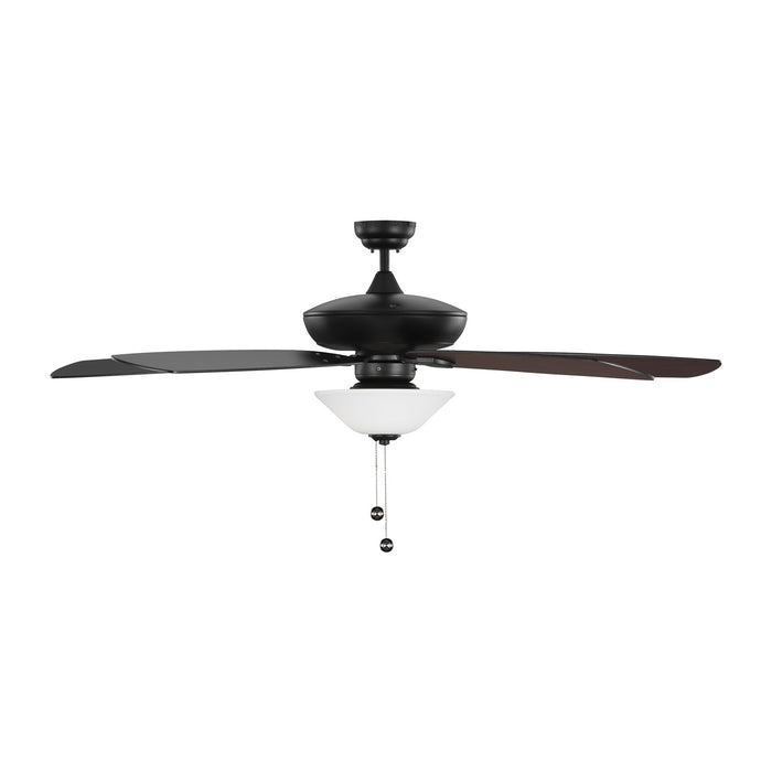 Myhouse Lighting Generation Lighting - 5CSM60MBKD-V1 - 60"Ceiling Fan - Colony - Midnight Black