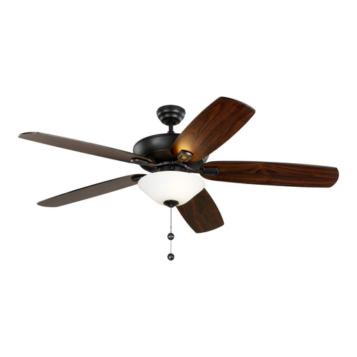 Myhouse Lighting Generation Lighting - 5CSM60MBKD-V1 - 60"Ceiling Fan - Colony - Midnight Black