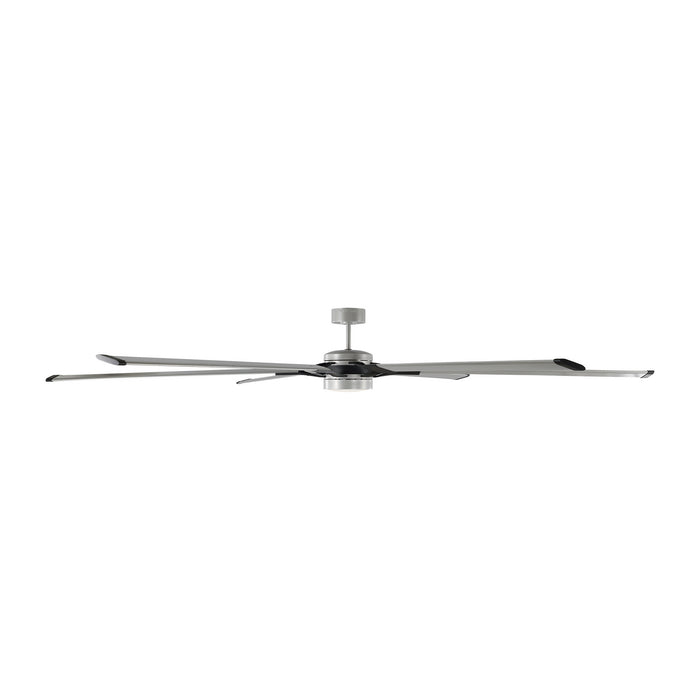 Myhouse Lighting Visual Comfort Fan - 6LFR96PBSD - 96``Ceiling Fan - Loft 96 - Painted Brushed Steel