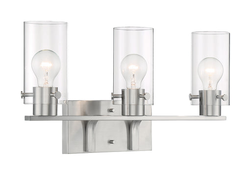 Myhouse Lighting Nuvo Lighting - 60-7173 - Three Light Vanity - Sommerset - Brushed Nickel