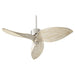 Myhouse Lighting Quorum - 31523-65 - 52"Ceiling Fan - Hawkeye - Satin Nickel