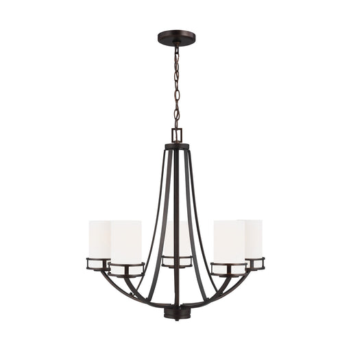 Myhouse Lighting Generation Lighting - 3121605-710 - Five Light Chandelier - Robie - Bronze