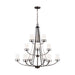 Myhouse Lighting Generation Lighting - 3121612-710 - 12 Light Chandelier - Robie - Bronze