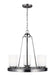 Myhouse Lighting Generation Lighting - 3130703EN3-962 - Three Light Chandelier - Kemal - Brushed Nickel