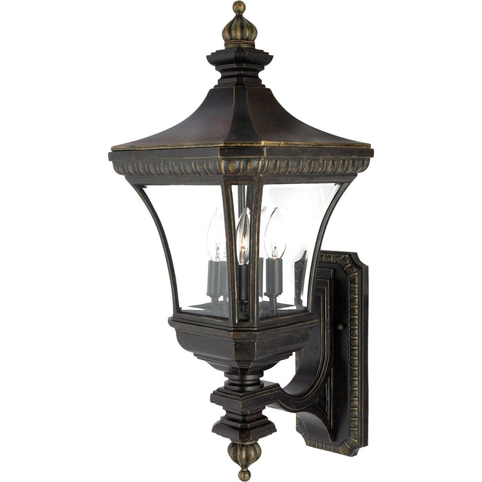 Myhouse Lighting Quoizel - DE8960IB - Three Light Outdoor Wall Lantern - Devon - Imperial Bronze