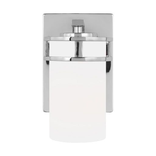 Myhouse Lighting Generation Lighting - 4121601-05 - One Light Wall / Bath Sconce - Robie - Chrome