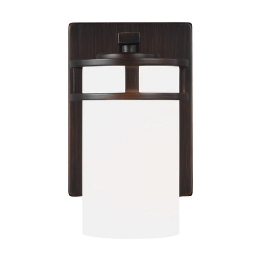 Myhouse Lighting Generation Lighting - 4121601-710 - One Light Wall / Bath Sconce - Robie - Bronze